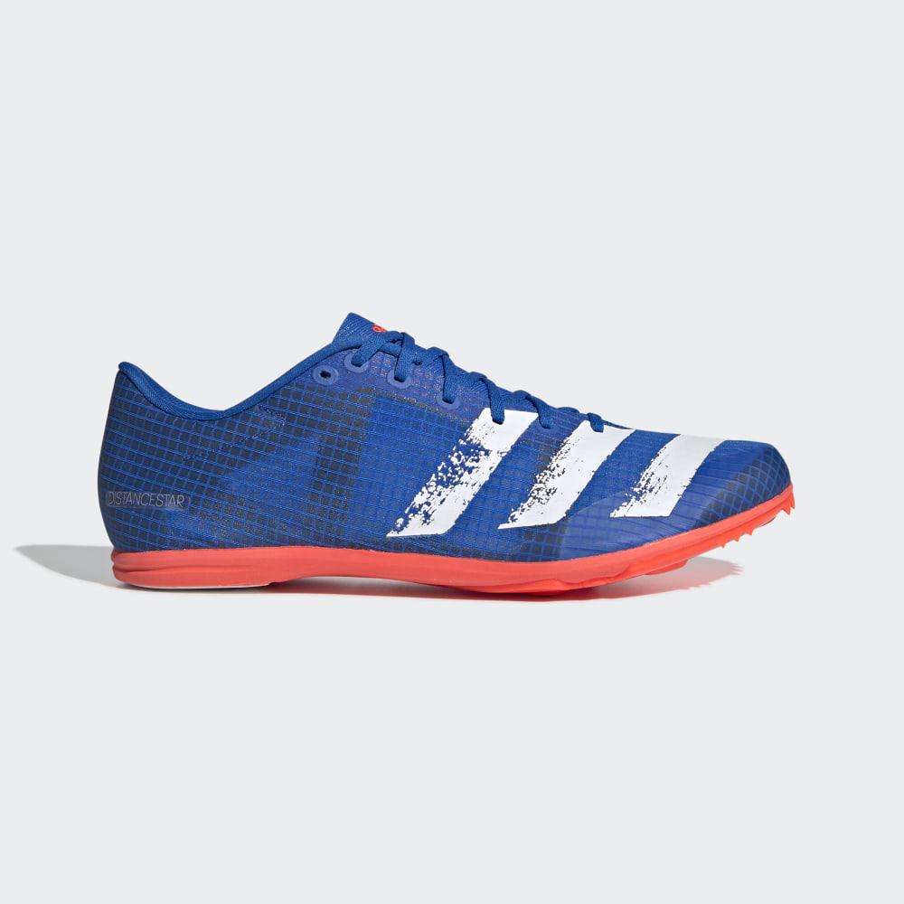 Adidasi Alergare Adidas Distancestar Barbati Romania - Albastri/Albi/Rosii EG1202